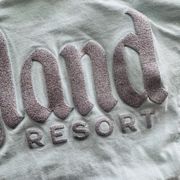 Unisex Disneyland Park Resort Rare Blue GlitterSpirit Jersey Size Small Bounding - Picture 7 of 7